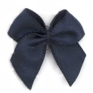 Fiocchetto raso tinta unita (Pz. 2) - Blu notte