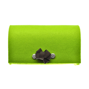 Borsetta in feltro ciocca (Kit fai-da-te) - Verde mela