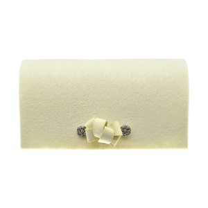 Borsetta in feltro ciocca (Kit fai-da-te) - Avorio