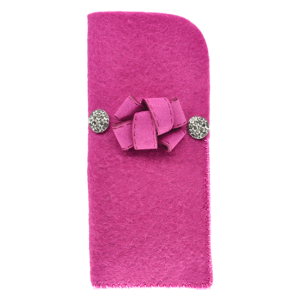 Portaocchiali ciocca (Kit fai-da-te) - Fuxia