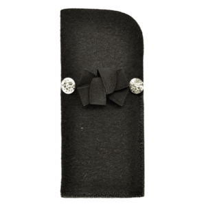 Portaocchiali ciocca (Kit fai-da-te) - Nero