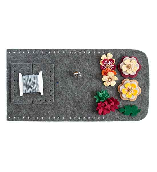 Kit Pochette piccola - Grigio Melange